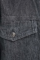 Wood Wood geacă din denim Ivan Denim 12315107.7051 negru
