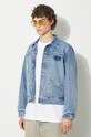 MM6 Maison Margiela denim jacket blue SH0AM0006