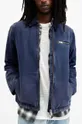 AllSaints giacca in cotone ROTHWELL JACKET blu navy