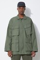 Ρούχα Βαμβακερό σακάκι Engineered Garments BDU OR174.CT010 πράσινο