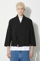 Abbigliamento Kenzo giacca con aggiunta di lino Kimono Jacket FE55VE1409GN.99 nero