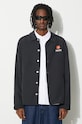 Clothing Kenzo jacket Boke Placed Light Coach FD55BL0619NT.99J black