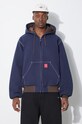 Хлопковая куртка ICECREAM Hooded Work тёмно-синий IC24104