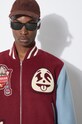 ICECREAM bomber jacket Diner Team Varsity IC24106 maroon