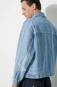 A Bathing Ape giacca di jeans Metal Logo Pin Denim Jacket Uomo