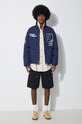 A Bathing Ape jacket Bape Patch Coach Jacket 1J80141056 navy SS24