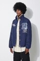 A Bathing Ape jacket Bape Patch Coach Jacket navy 1J80141056
