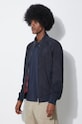 Baracuta geaca din piele intoarsa G9 Suede bleumarin BRCPS0939