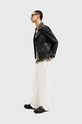 Usnjena jakna AllSaints ROSSER BIKER M001LA