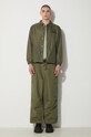Куртка NEIGHBORHOOD Windbreaker Jacket 241TSNH.JKM01 зелений SS24