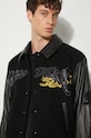 Awake NY giacca in lana Varsity Jacket SP24.OT001 nero