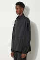 MKI MIYUKI ZOKU jacket Crinkle Nyon Track Jacket black CRINKLE.NYON.TRACK.JACK