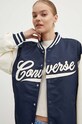 Ρούχα Μπουφάν bomber Converse 10026912.A03 σκούρο μπλε