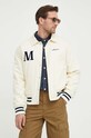 Бавовняна куртка The Mercer Brand MEAP241010 бежевий SS24