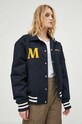 Îmbrăcăminte The Mercer Brand jacheta de bumbac MEAP241010 bleumarin