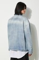 Oblečení Džínová bunda VETEMENTS Logo Denim Jacket UE64JA390N modrá
