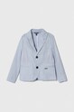Παιδικό σακάκι Guess ύφασμα μπλε L4RN06.WFZ90.PPYH