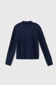 United Colors of Benetton kardigan di cotone bambino/a blu navy