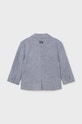 Mayoral blazer in misto lino per bambini 1444.3E.Baby.PPYH blu SS24