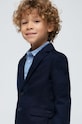 Dětské sako ze směsi lnu Mayoral 3486.5B.Mini.PPYH námořnická modř
