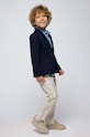 Dětské sako ze směsi lnu Mayoral 3486.5B.Mini.PPYH
