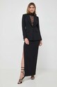 Elisabetta Franchi marynarka GI06941E2 czarny SS24