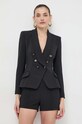 Elisabetta Franchi marynarka tkanina czarny GI07241E2