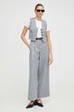 By Malene Birger kamizelka Q72379002 szary SS24