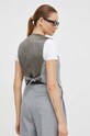 Odzież By Malene Birger kamizelka Q72379002 szary