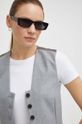 Prsluk By Malene Birger siva Q72379002