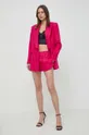 Luisa Spagnoli giacca in lino VELINA rosa