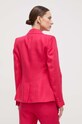 Odzież Luisa Spagnoli marynarka lniana 540947 różowy