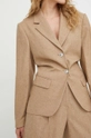 beige Remain blazer con aggiunta di lana