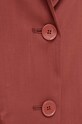 Weekend Max Mara marynarka wełniana 2415041081600 czerwony
