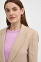 Marella marynarka lniana beżowy 2413041094200