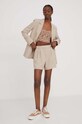 Сако Abercrombie & Fitch KI144.4046.410 бежов SS24
