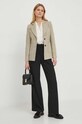 Σακάκι United Colors of Benetton 2OJZDN057 μπεζ SS24