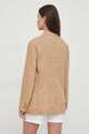 Одежда Льняной жакет United Colors of Benetton 2AGHDW00R бежевый
