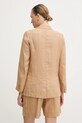 Одяг Льняний жакет United Colors of Benetton 2AGHDW00R бежевий