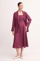 Льняной жакет United Colors of Benetton 2AGHDW00R бордо AA00
