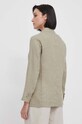 Abbigliamento United Colors of Benetton giacca in lino 2AGHDW00R verde
