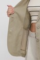 United Colors of Benetton giacca in lino 2AGHDW00R verde