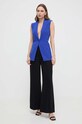 Ρούχα Γιλέκο Patrizia Pepe 2S1486.A049 μπλε