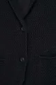 μαύρο Βαμβακερό blazer Sisley