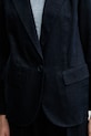 Sisley len blézer 2AGHLW019 sötétkék