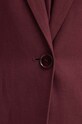 Patrizia Pepe marynarka z domieszką lnu 2S1496.A052 bordowy