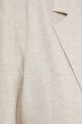 Abercrombie & Fitch marynarka lniana KI144.4038.185 beżowy