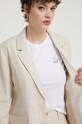 Λινό πανωφόρι Abercrombie & Fitch KI144.4038.185