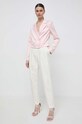 Guess marynarka AURORA W4GN38.WFJ02 różowy SS24