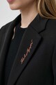 Σακάκι Karl Lagerfeld 24UW1402 μαύρο